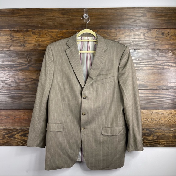 Ermenegildo Zegna Blazer Jacket Suit Sport Coat Men Size 56L